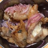 紫玉ねぎと鯵の甘酢漬け